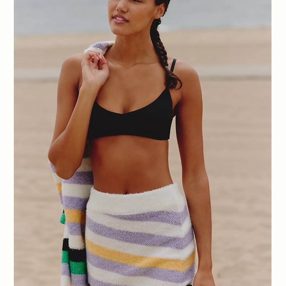 Anthropologie - Daily Practice Cozy Stripe Sweater Mini Skirt - Picture 2 of 6